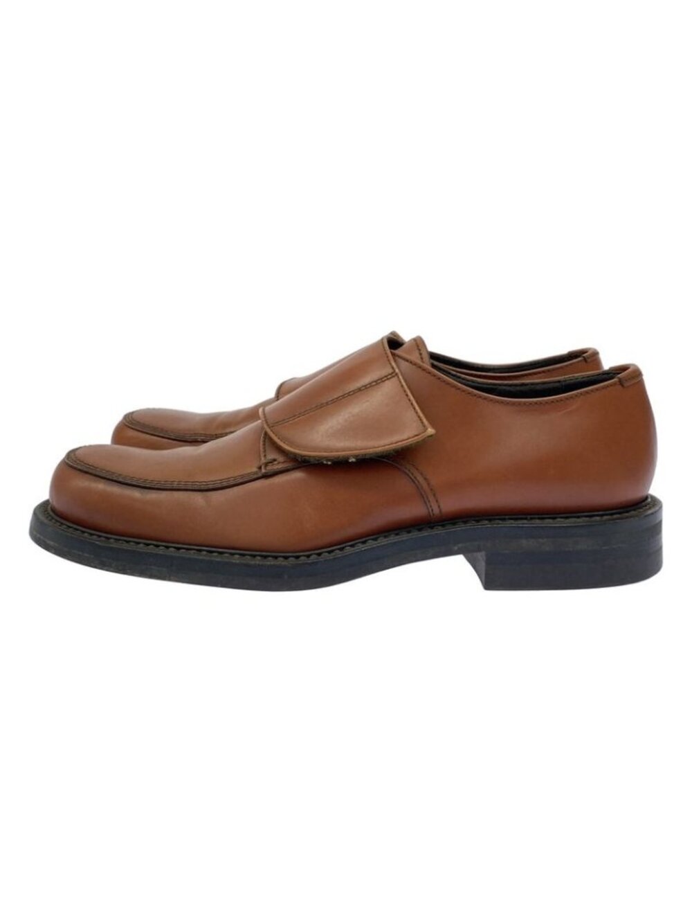 Prada Leather Loafer Shoes Brown - Picture 2 of 10